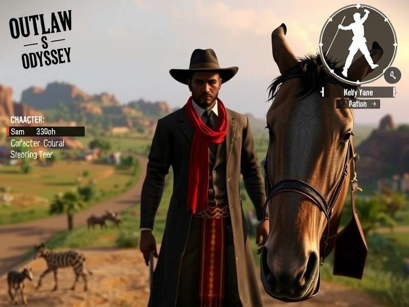 Outlaw S Odyssey character customization screen
